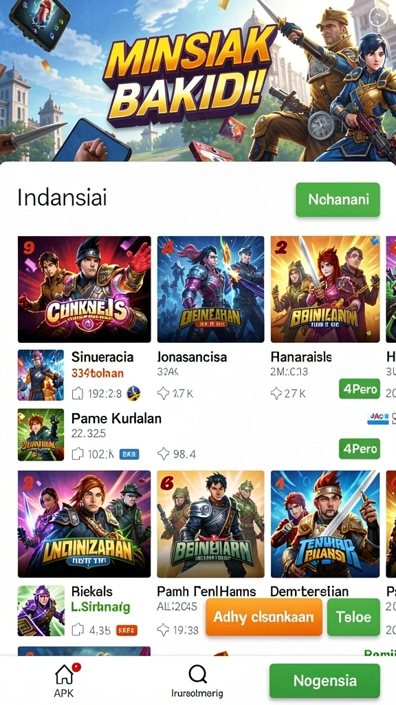kkrp - Antarmuka pengguna yang menarik dan mudah digunakan.