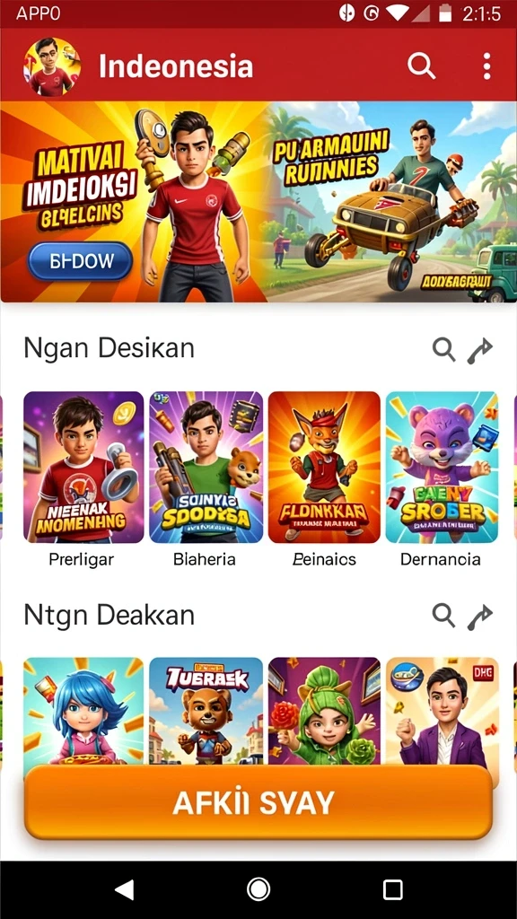 langit99 - Tampilan utama aplikasi LANGIT99 yang menarik.