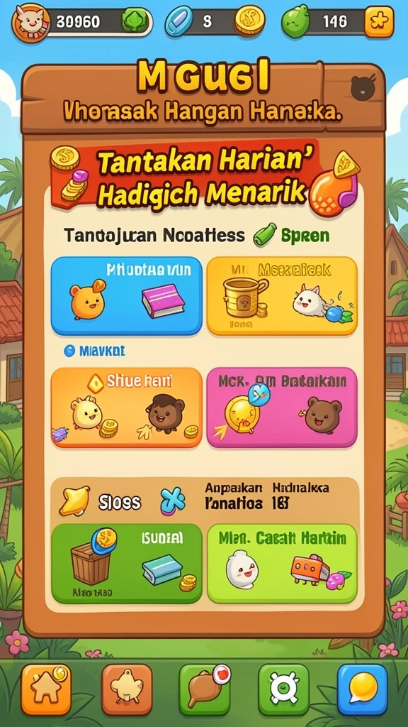 raffi777 - Pemandangan permainan yang penuh warna dan menghibur.